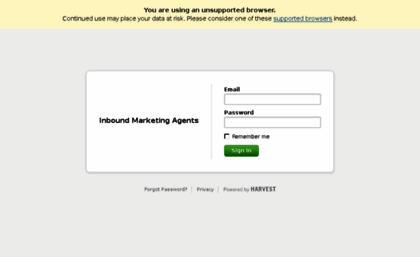 inboundmarketingagents.harvestapp.com