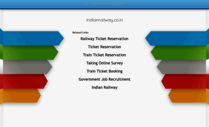 indianrailway.co.in