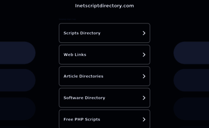 inetscriptdirectory.com