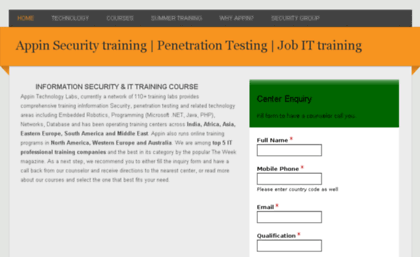 information-security-training-course.appinonline.com