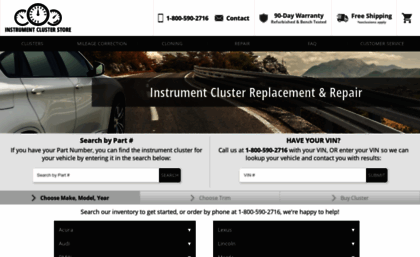 instrumentclusterstore.com