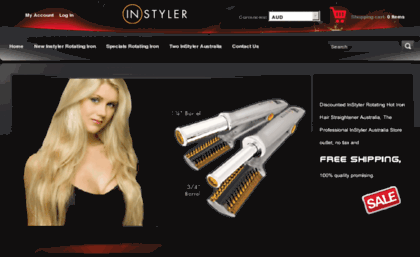 instyler-iron.com