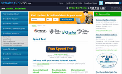 internet-speed-test.broadbandinfo.com
