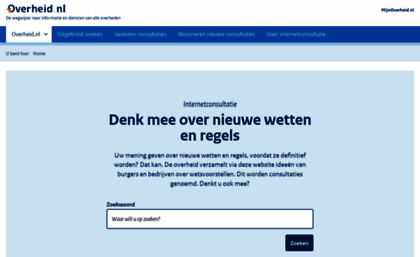internetconsultatie.overheid.nl