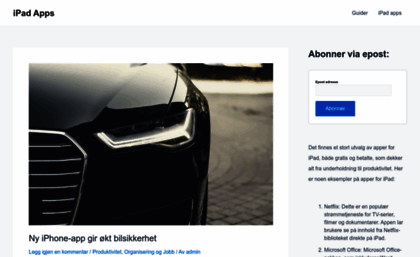 ipad-apps.no