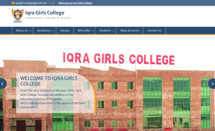 iqragirlscollege.edu.pk