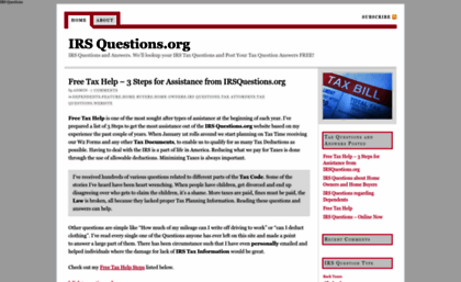irsquestions.org
