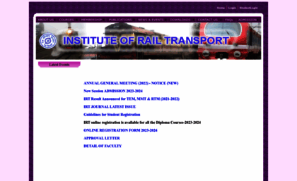 irt.indianrailways.gov.in