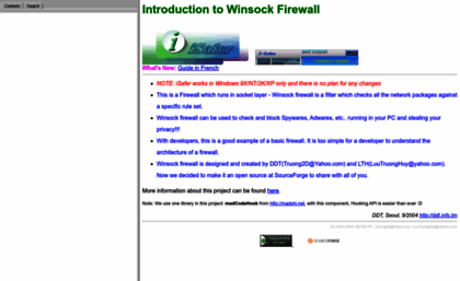 isafer.sourceforge.net
