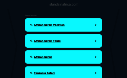 islandsinafrica.com