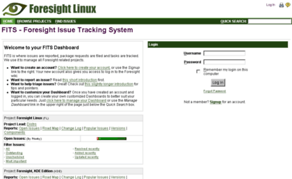 issues.foresightlinux.org