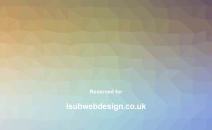 isubwebdesign.co.uk