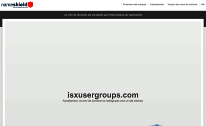 isxusergroups.com