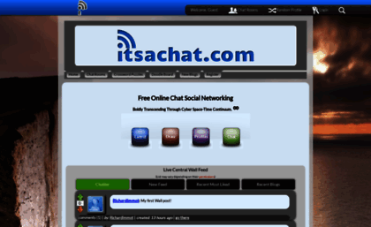 Itsachat Com Website Video Chat Rooms Social Network