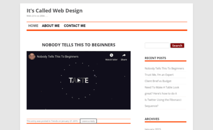 itscalledwebdesign.com