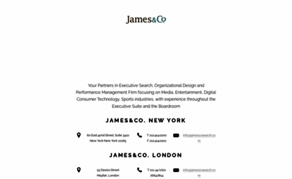 jamescosearch.com
