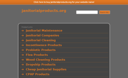 janitorialproducts.org