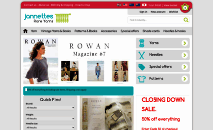 jannettesrareyarns.co.uk
