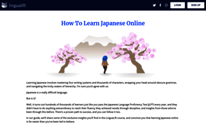 japanese.lingualift.com