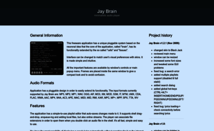 jaybrain.sourceforge.net
