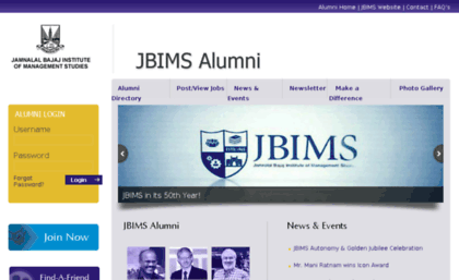 jbimsalumni.org