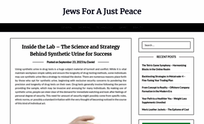 jewsforajustpeace.com