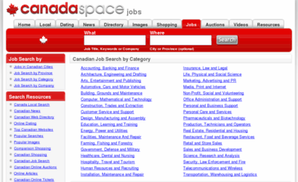 jobs.canadaspace.com