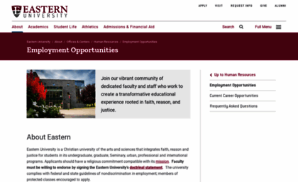 jobs.eastern.edu