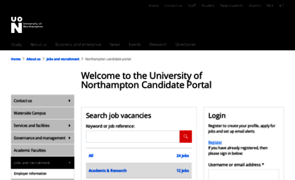 jobs.northampton.ac.uk