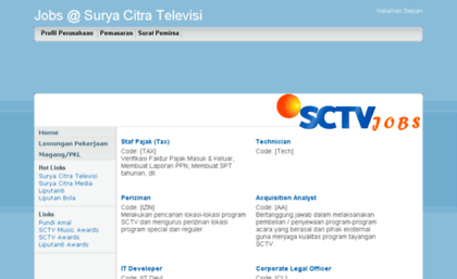 jobs.sctv.co.id