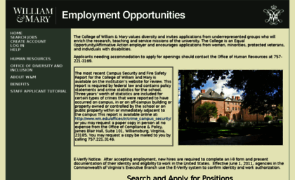 jobs.wm.edu