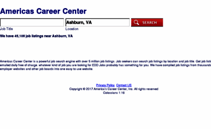 jobsearch.americascareercenter.com