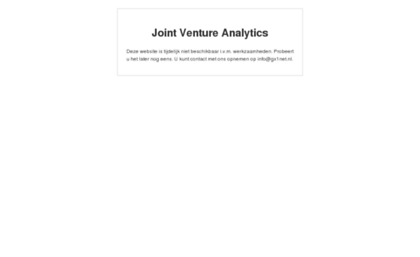 jointventureanalytics.com