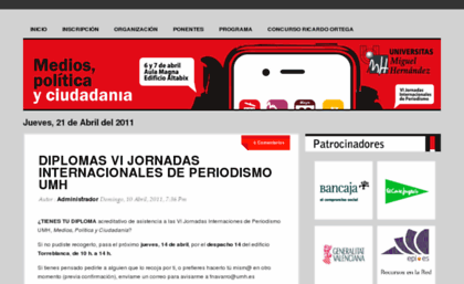 jornadasperiodismo.umh.es
