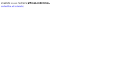 jpthijsse.studieweb.nl