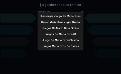 juegosdemariobros.com.co