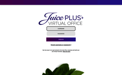 fabriek roltrap kat Juiceplusvirtualoffice.com website. Juice Plus+ Virtual Office - Please  Login.