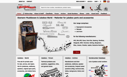Stamann Musikboxen & Jukebox-World