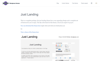 just-landing-page-free.justpx.com