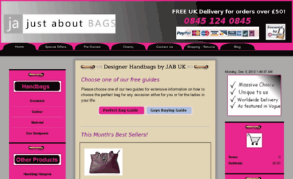 justaboutbags.com