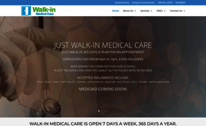 justwalkinmedicalcare.com
