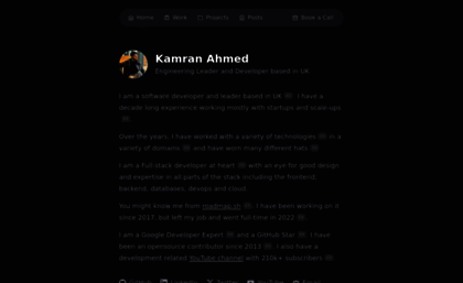 kamranahmed.info