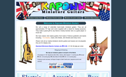 kapoww-miniature-guitars.com
