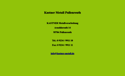 kastner-metall.de