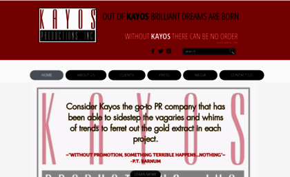kayosproductions.com