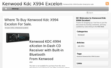 kenwoodkdcx994excelon.jbuyi.com