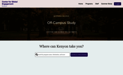 kenyon.studioabroad.com