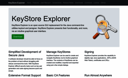 keystore-explorer.sourceforge.net