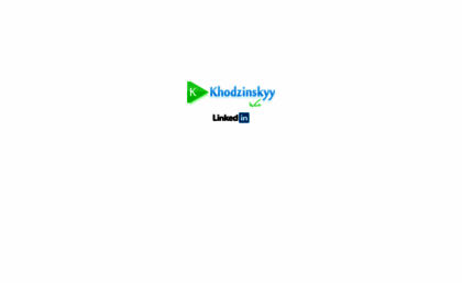 khodzinskyy.com