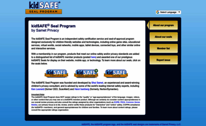 kidsafeseal.com